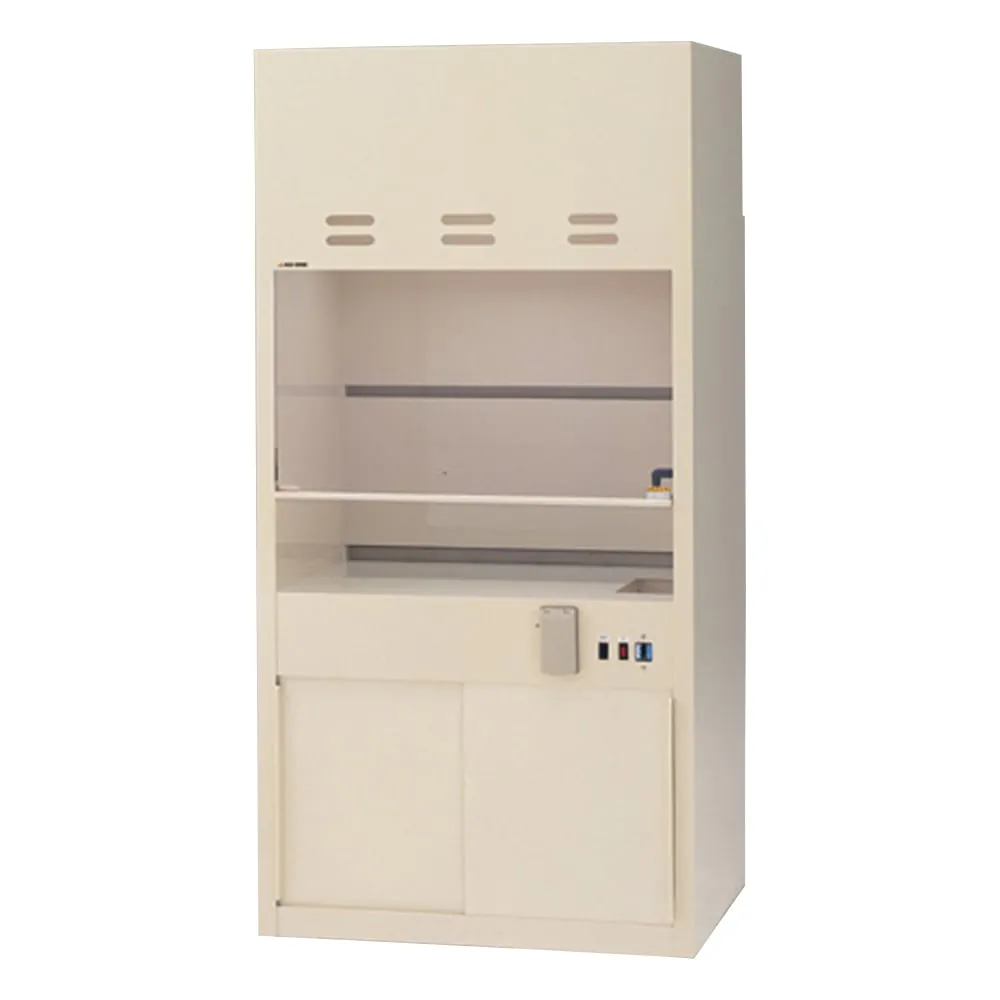 3-4047-31　Compact Draft 900 (Made of PVC) with Water Supply and Drainage, and Acid Resistant Fan　CD9P-TS-L