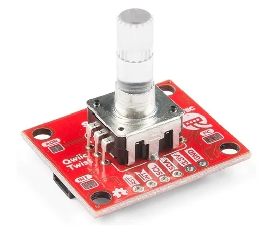 67-0422-69　SparkFun Qwiic Twist - RGB Rotary Encoder Breakout　DEV-15083