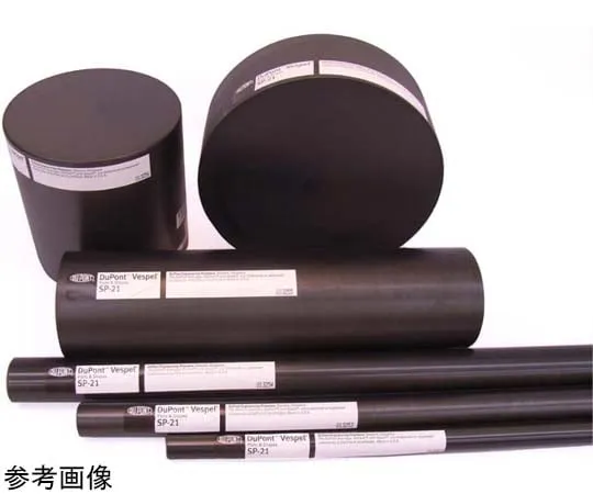 67-5499-77　［Discontinued］Polyimide Round Bar (Vespel ®SP-21) φ25.4 x 965 mm　VESPELSP-21D00254-0965