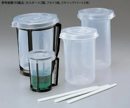 6-6607-01　一次性把手烧杯1 L 120个　-