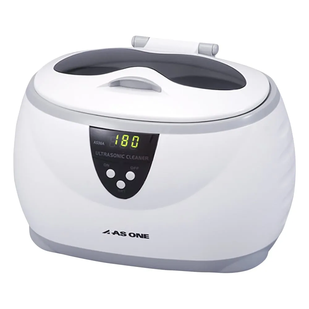 1-3216-01-22　Ultrasonic Cleaner 210 x 145 x 140 mm with Pre-shipment Inspection Document　AS38A
