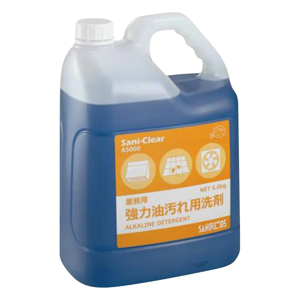 3-5375-01　商务用强力油渍清洗剂5kg×1个　A5000