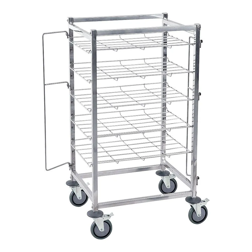 62-6588-74　TKG Removable Shelf Trolley Single Column (11 Columns)