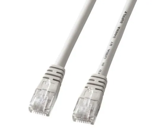 65-2203-57　1 m LAN cable (CAT5e/cross connection/gray)　EA764B-521