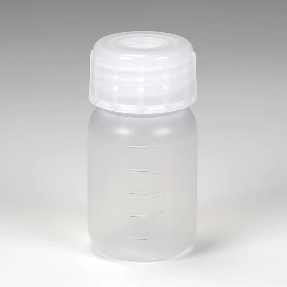 4-759-01　广口瓶 (氟气表面处理)　50mL