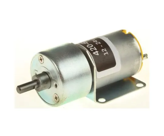63-4619-24　RS PRO拉丝齿轮直流齿轮电机，1.31 W, 12 V, 15 Ncm,6rpm,4mm轴径　420-647