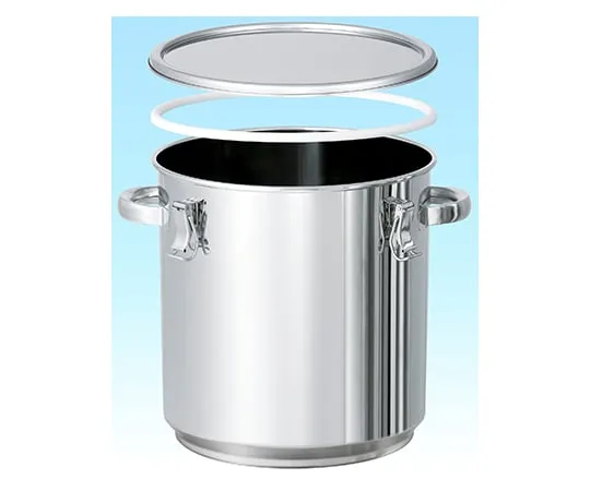 62-1370-40　聚四氟乙烯包装10L的堆叠式锥形密封容器　TP-CTH-STA-PTFE-24