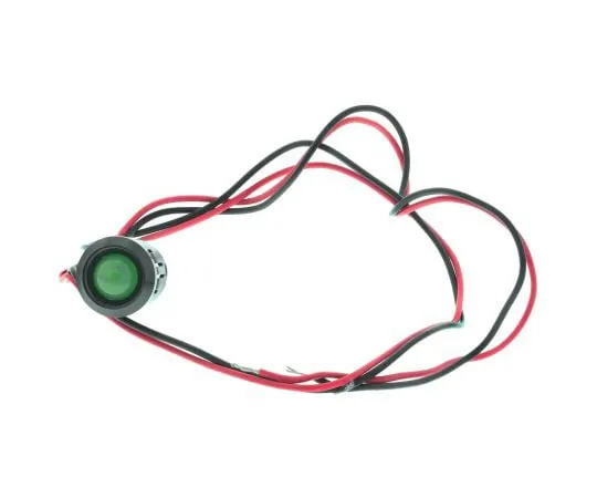 63-4586-63　RS PRO绿色指示器，12 V直流，12 mm安装孔尺寸，导线终止　209-046
