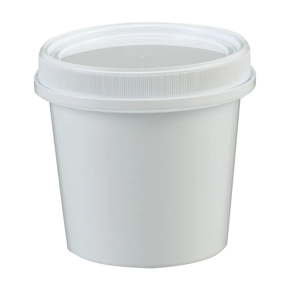 4-4707-01　Sealed container, Mini white 500 mL　DSP-500N