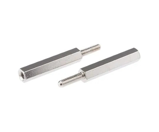 63-4649-94　RS PRO黄铜六角防滑，男/女，25毫米，M 3 x M 3　606-709