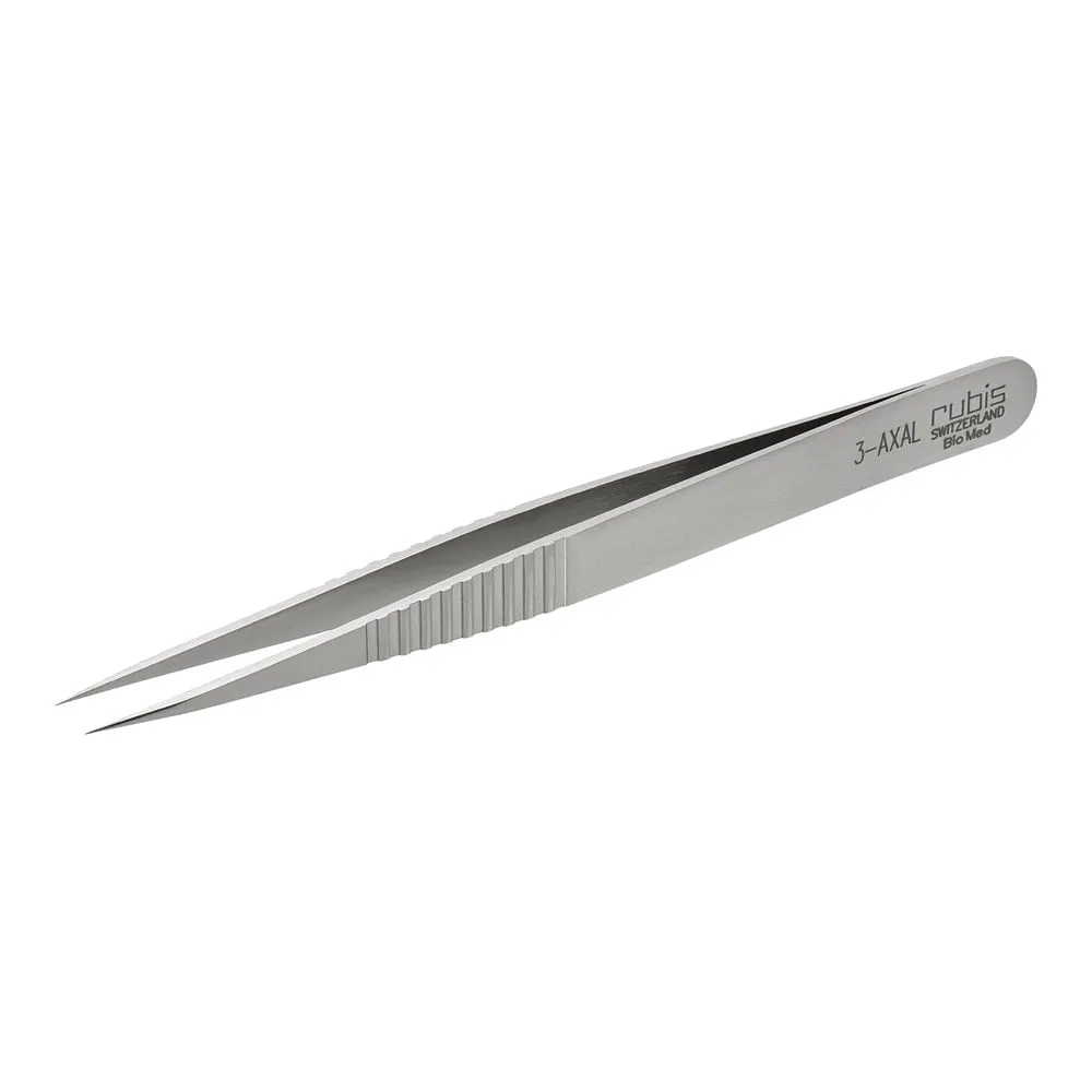 4-4301-01　MEISTER Tweezers (Ultra-fine Tip) 120 mm　3-AXAL-BIO-MED