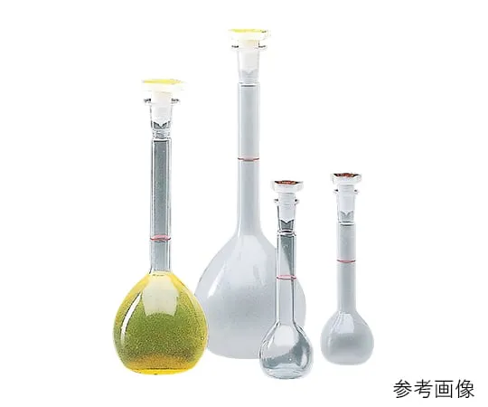 3-7080-04-57　Volumetric Flask PP 250mL with Chinese Calibration Certificate　0148700