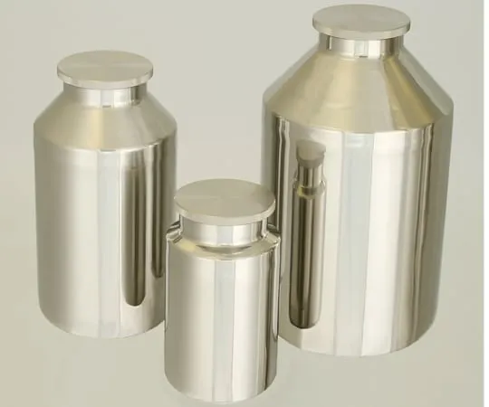 2-8255-01　容易清洗的螺杆式宽口不锈钢瓶2L　PSW-12