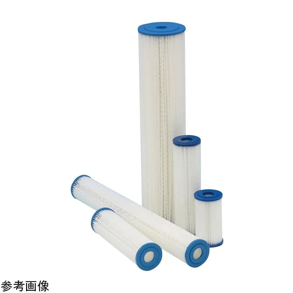 4-3953-01　Pleated Type Filter 250 mm 0.35 mum　PEP-035-250