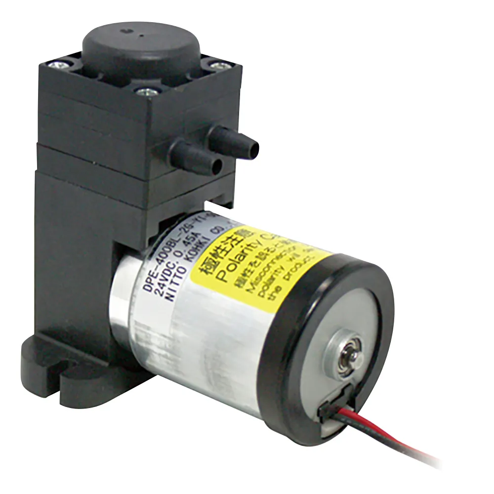 1-2395-01　小型液体隔膜泵400mL/MinDPE-400BL-2E/DC12V　DPE-400BL-2E-X1-DC12V