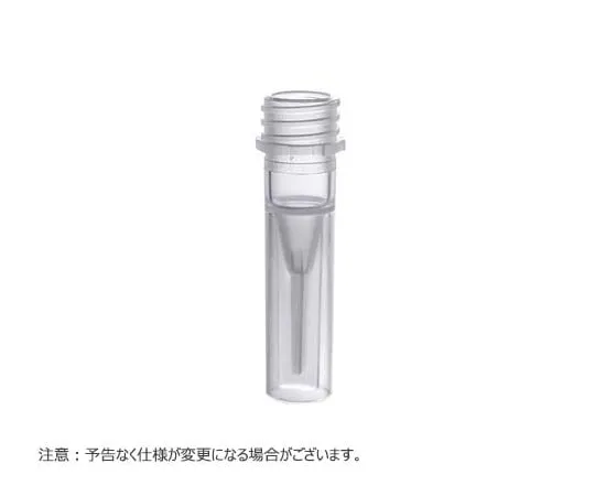 65-3852-37　MICREWTUBE 0.5 ml Tube for Freestanding Tamper Cap without Natural Cap 1000 pcs　T341-2TTP