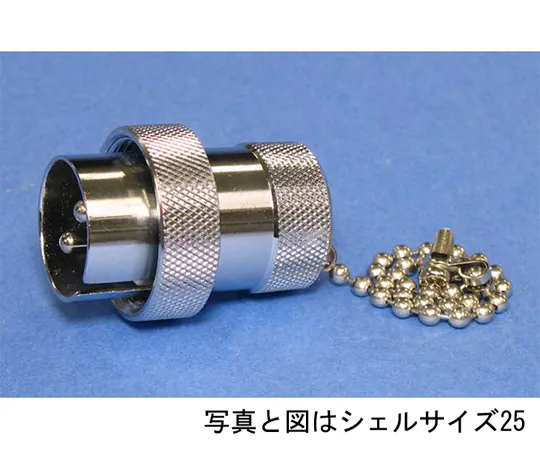 63-3096-16　NCS Short Plug (shell φ 25, 3 poles)　NCS253SPM