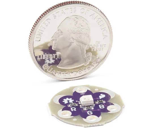 67-0422-21　LilyPad RGB LED　DEV-13735