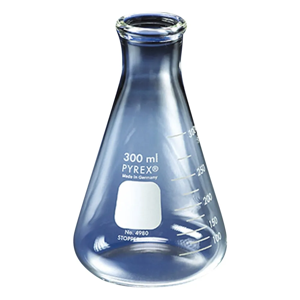 2-9430-01　爱伦美尔烧瓶10mL　4980-10