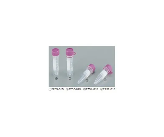 61-9715-58　螺帽微管(附着型，自立型)0.5mL500 Ps　2750-005