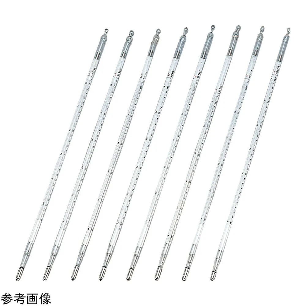 4-5247-01　Standard double tube thermometer (made by Toa Instrument, with traceability documentation) - 50 ~ 0 ℃　No.0