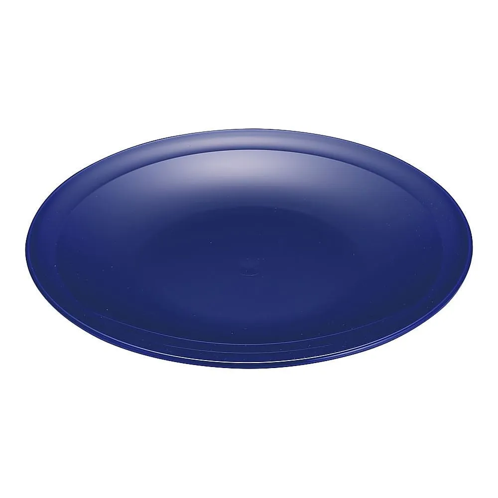 62-6653-10　Plastic container, high rise plate, dark blue, 1 shaku (5 sheets)