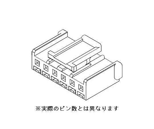 63-3133-96　杆数为2.5毫米间距收纳箱2 (10件)　51103-0200*10