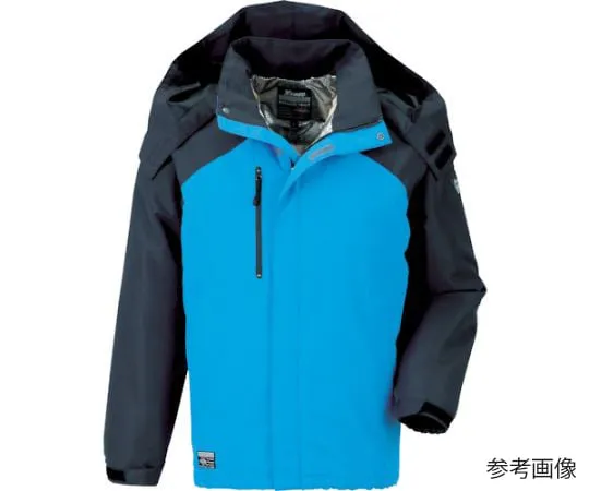 67-5537-11　232 Aluminum Thermal Storage Blouson Turquoise Blue 4L　232-44-4L