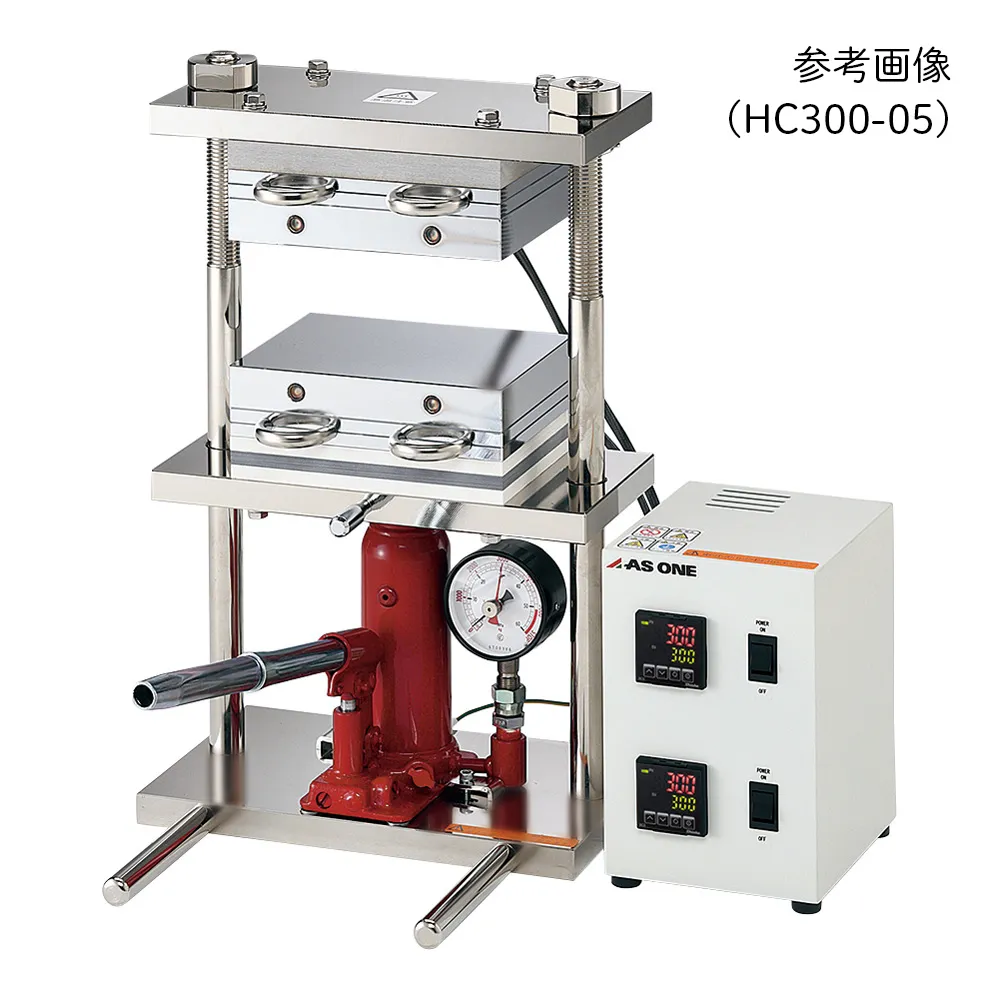 2-8157-15　小型热压机 (具备冷却功能) 0至5 t　HC300-05K
