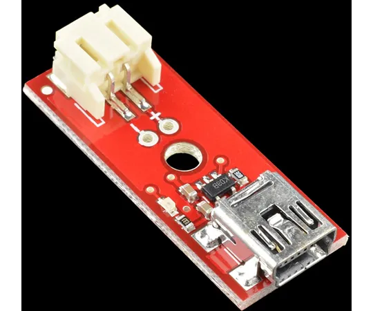 67-0454-55　［Discontinued］SparkFun LiPo Charger Basic - Mini-USB　PRT-10401