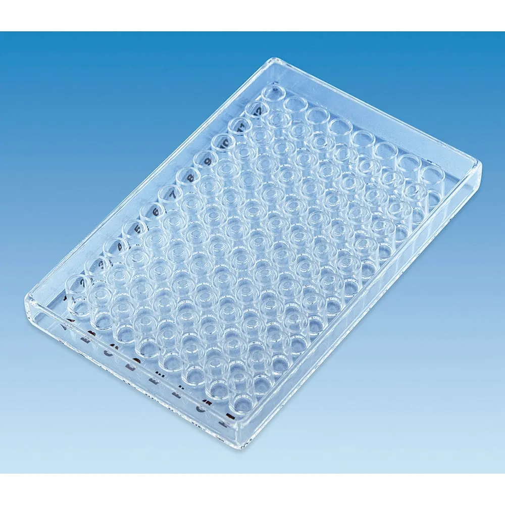 4-5167-01　Glass Micro Plate (Without Lid) 96 Holes (Flat Bottom)　mipb1