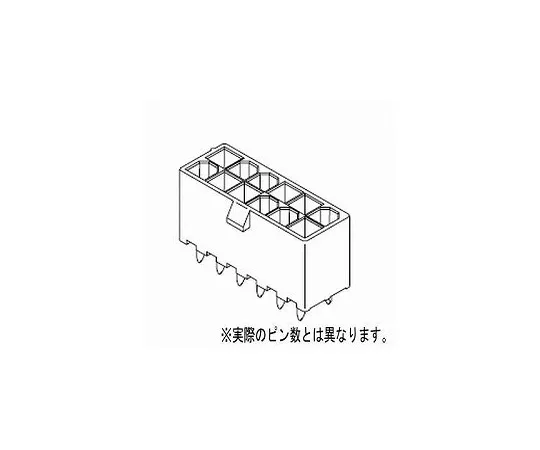 63-3084-49　4.2毫米间距新款迷 Fit Header直型10杆 (2杆)　5566-10A*2
