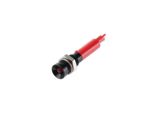 63-4585-82　RS PRO红色指示器，24 V直流，6毫米安装孔尺寸，焊点终止　206-312