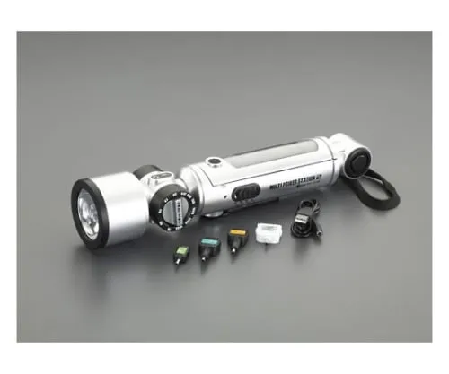 61-8955-70　［已停用］LED灯收音机 [手摇发电]　EA758-5