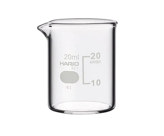 6-214-13　烧杯 (标准刻度) 20mL　B-20-SCI
