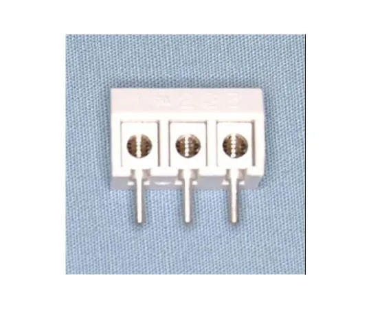 63-3159-94　Screw Terminal Strip Vertical 125 V -6 A 3 Pole for Printed Circuit Boards　ML-35-A-3P