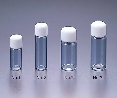 61-0145-86　玻璃瓶G 100瓶盖3.5mL