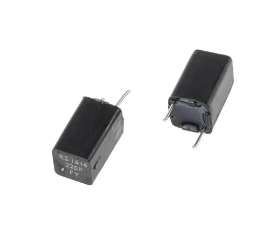63-4560-17　RS PRO聚苯乙烯电容器220pF63V直流±1%通孔容差7.5mm　116-228