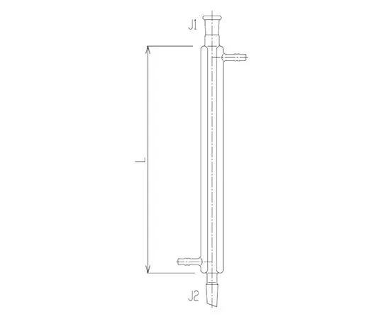 64-5087-95　石英大冷却器200毫米　1300-200