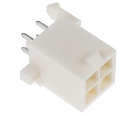 63-4635-96　Board Header 4 poles straight wire to board 4.14 mm Maiten lock　1-770174-0