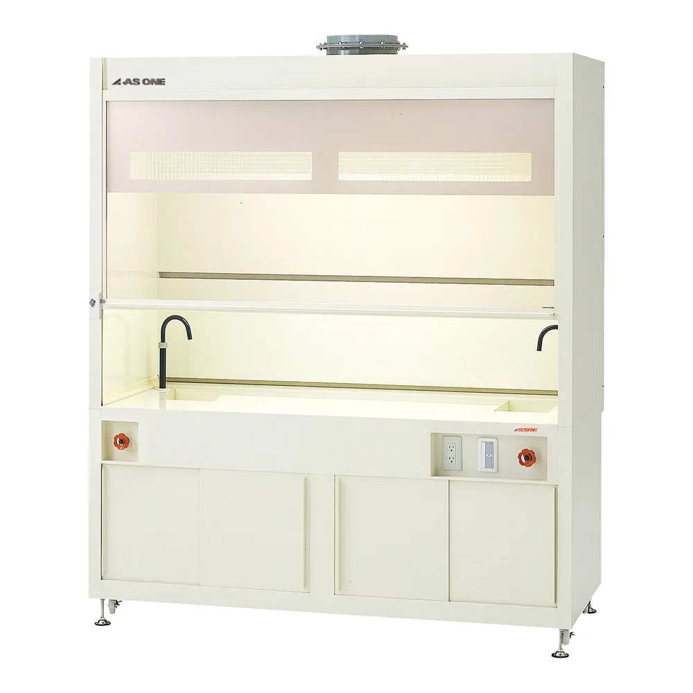 4-1192-05　Fume Hood (平面扁平型) 耐热PVC深　ADPH-1200