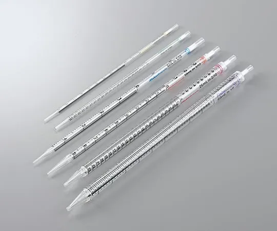 5-5354-02　聚苯乙烯一次性吸管单体包装 (全塑料包装) 1 mL 1000份　13-676-10G
