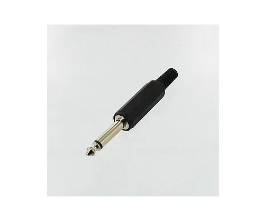 63-3100-17　6.3 phi mono Plug with cable guard　WTN03F1081M