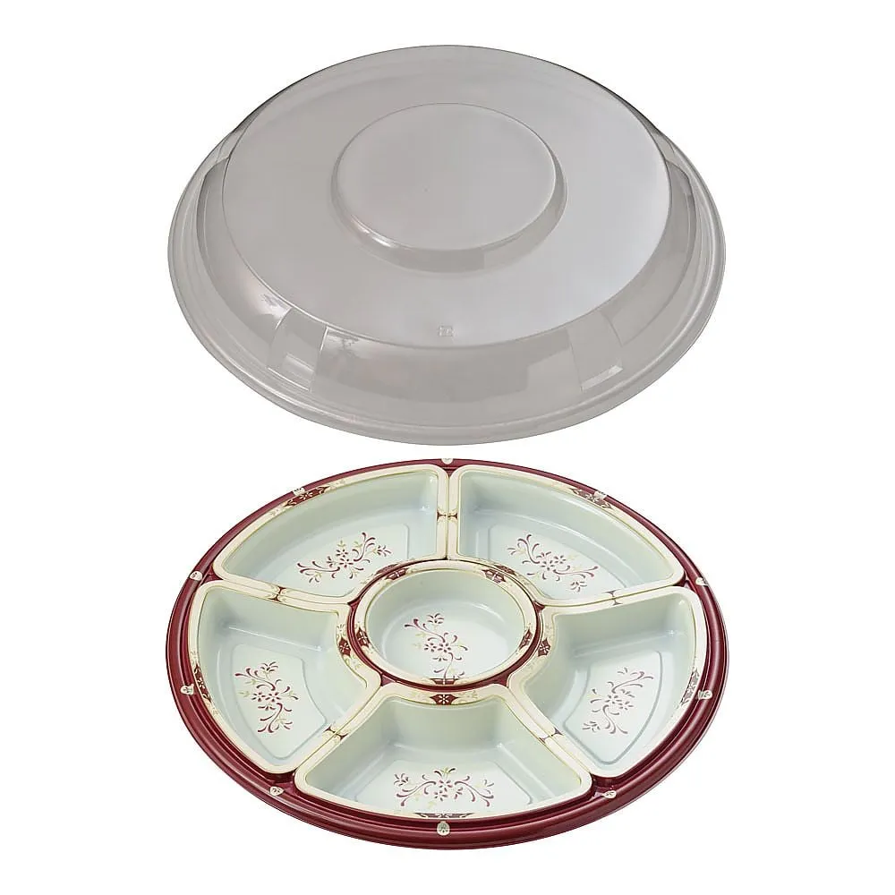 62-6652-53　Round Hors d'oeuvres Royal Set (10 Sets)　TOM-380