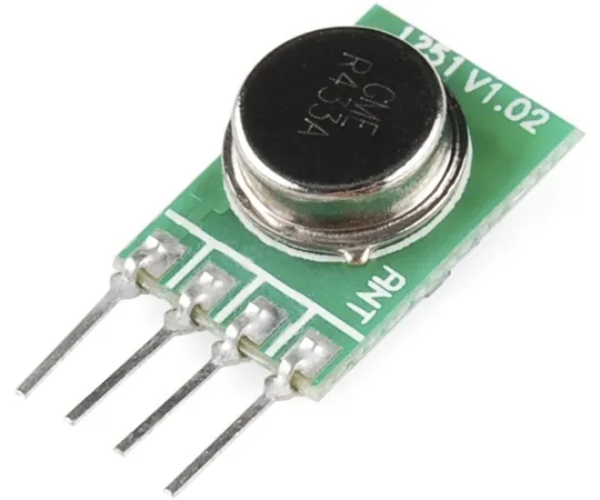 67-0430-45　RF Link Transmitter - 434MHz　WRL-10534