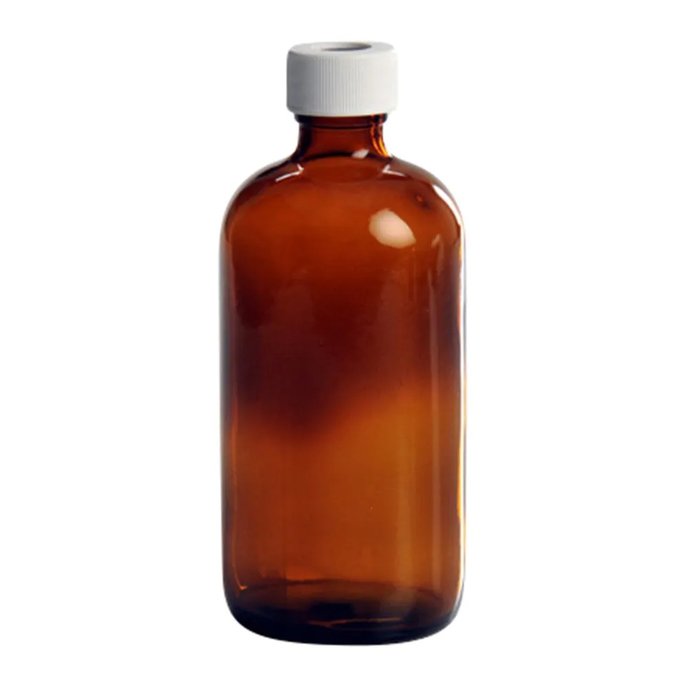 4-4810-01　Bottle w/Septum, Narrow Mouth 125 mL Unwashed Tea 24 bottles　1121-S004