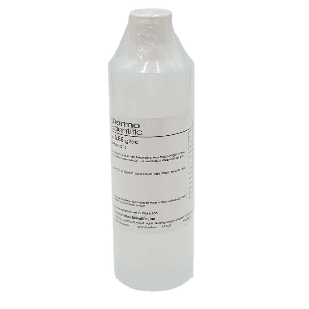 1-5298-02　Lacom测试仪校准溶液Ph6.86480mL瓶　ECBU686BT