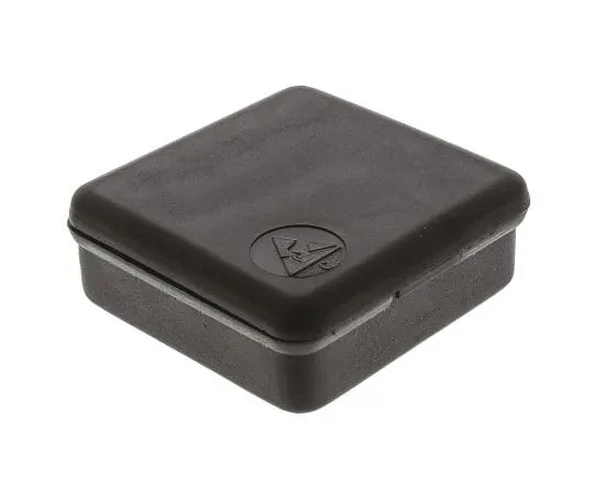 63-4644-34　导电碳，聚丙烯ESD盒，40 x 40 x 13.5mm　550-864