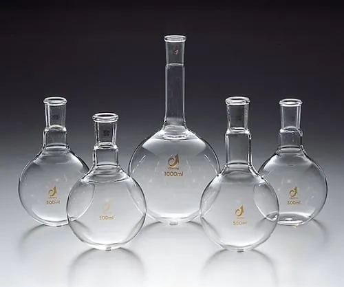 61-0022-75　TS短颈扁瓶50mL 15/25   > 透明滑动