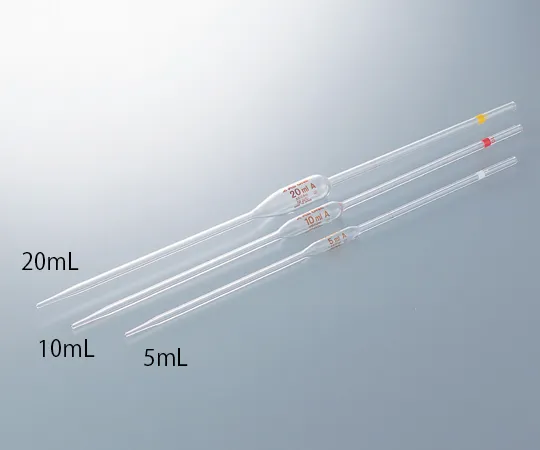 1-8570-01-56　Hall Pipette 0.1 mL (Class A) with English Calibration Certificate